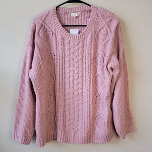 SO Junior Mauve Knitted Sweater